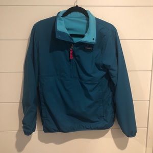 Patagonia reversible blue